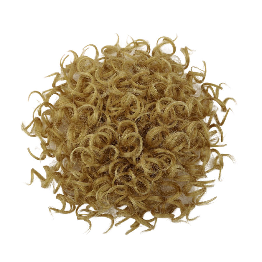 ✨Hot sale✨Short, curly hairpiece – Chignon with elastic drawstring