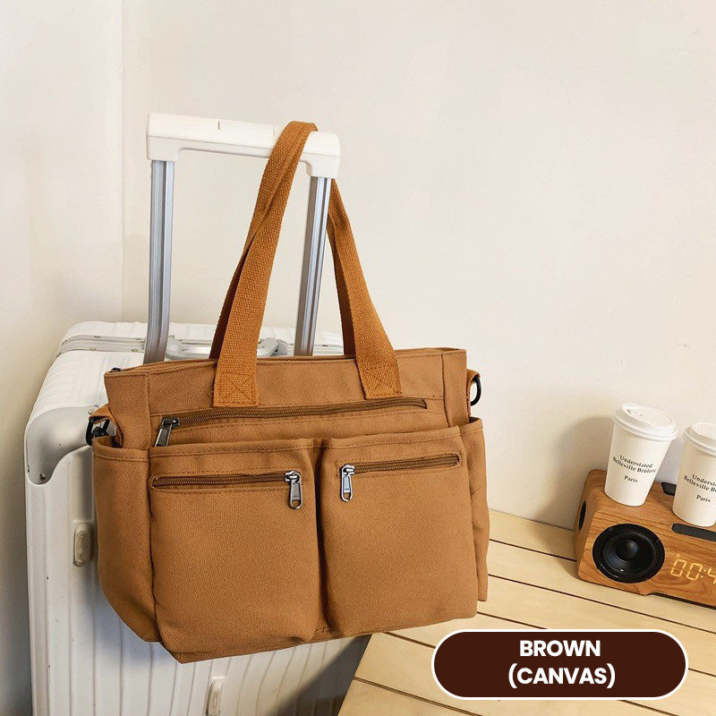 ⛱️60% OFF!👜Vintage Solid Color Shoulder Bag🎁