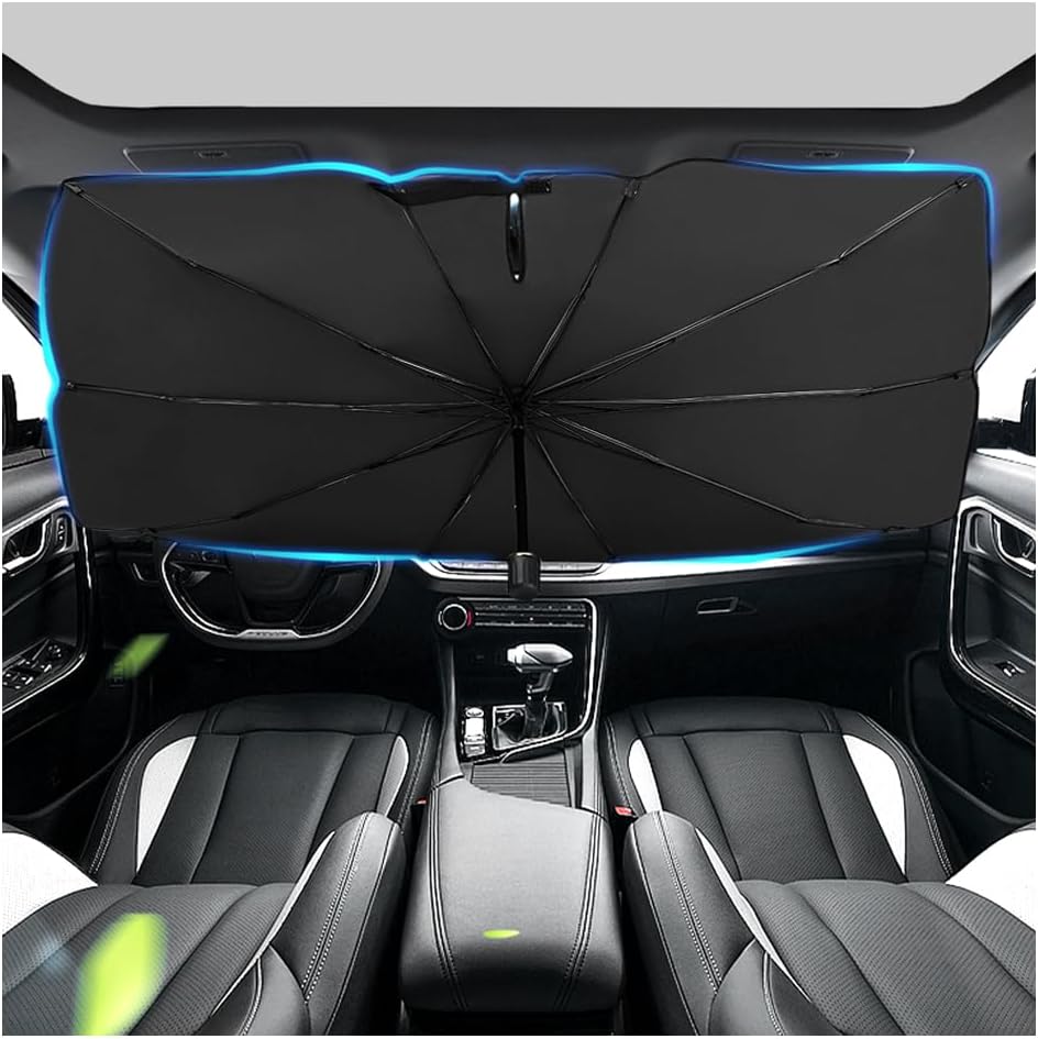š„Last Day 56% OFF - 2026 Upgraded Car Windshield Sun Shade Umbrella