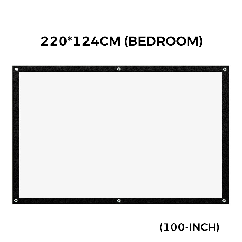 📺 50% OFF NOW! ✨ High Definition Projection Screen - 120-inch Diagonal with Matte White Surface for Crystal Clear Home Cinema Experience 🎬🌟