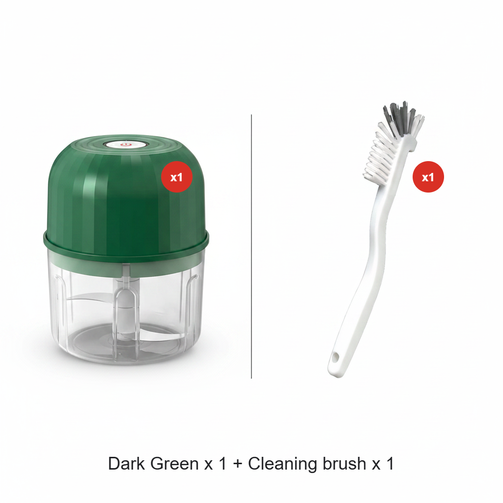 🔥Limited Time 50% OFF🔥Wireless Efficient Electric Mini Food Chopper🧑🍳– Robust Motor, Smart Design & Stainless Steel Blades⏱️🔪
