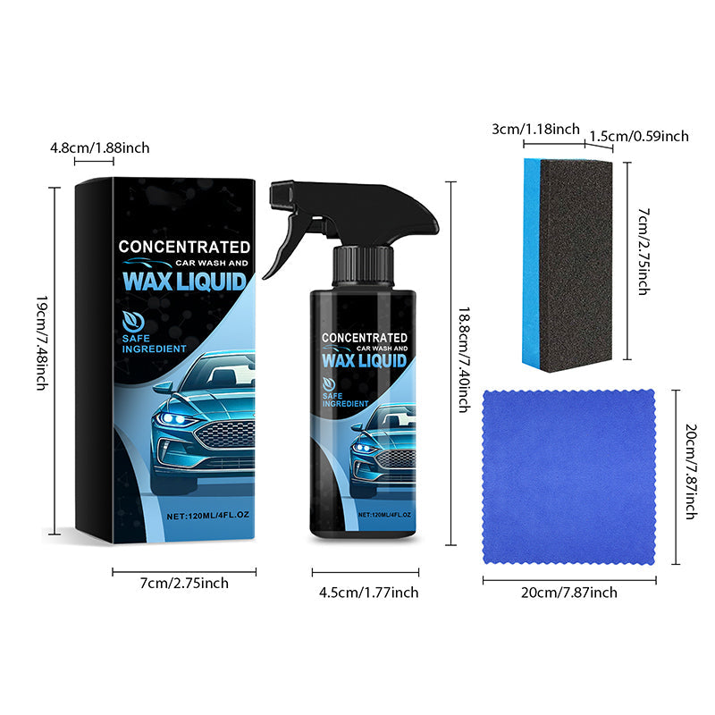 🔥2026 LAST DAY SALE 50% OFF🔥Buy 3 Get 2 Free 🚘Bring your car a brand-new look!✨️Gentle and Effective Car Cleaning Spray (with Sponge and Wipe)