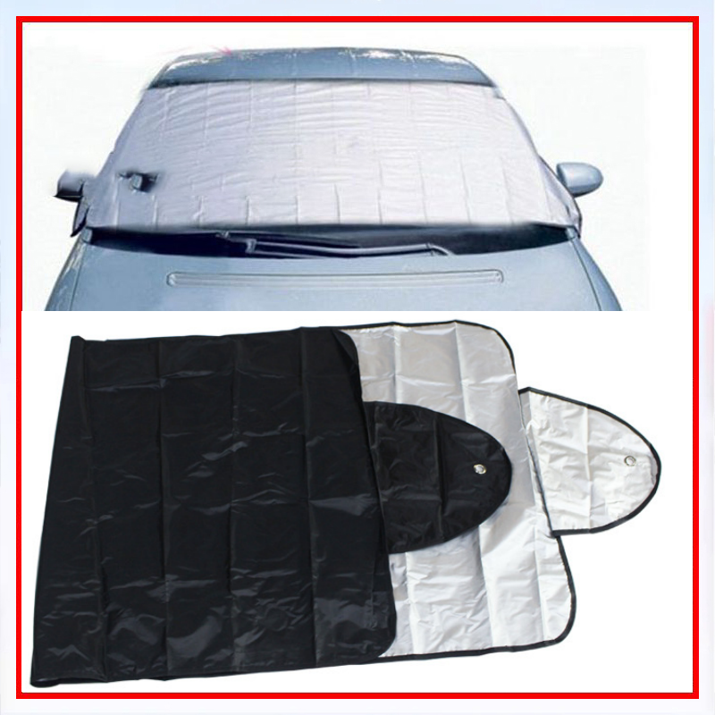 ☀️ 50% OFF NOW! 🚗 Windshield Cover with Suction Cups – Blocks 99% UV, Prevents Frost & Snow – Portable & Washable ❄️