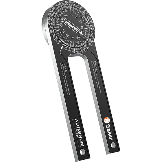 📐 Perfect Mitre Joints Every Time – 7" Aluminium Angle Finder for Mitre Saws. No More Guesswork. UK Stock