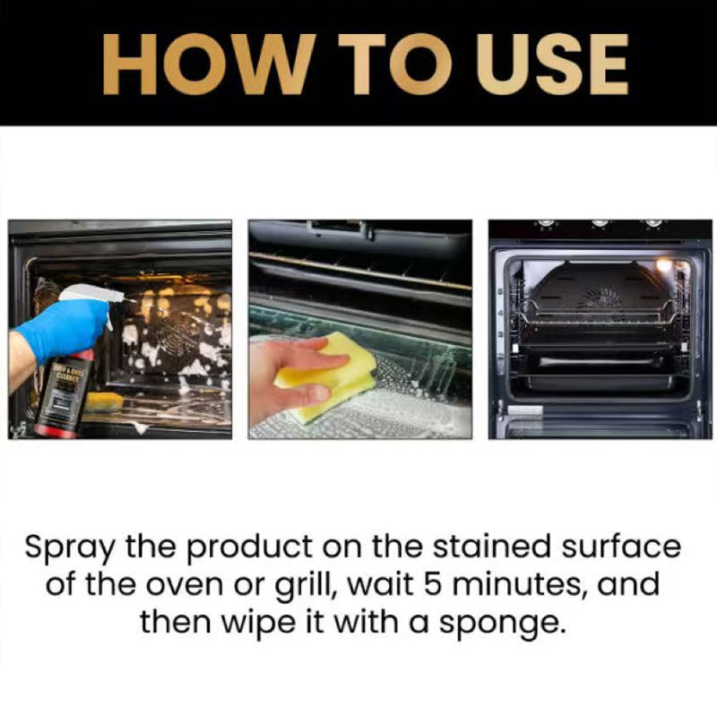 🧼 BUY 2 GET 1 FREE! ✨ Oven & Grill Cleaner Spray