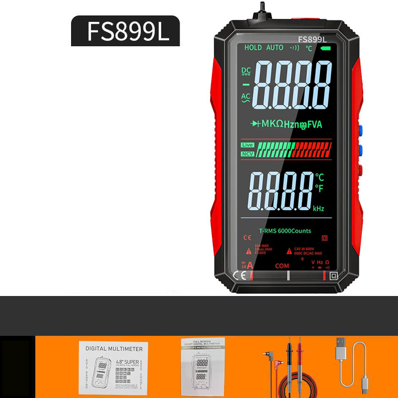 🔧 Modern Tech Essential | USB-C Rechargeable Multimeter | Pocket-Sized for On-the-Go Use ⚡【50% OFF】