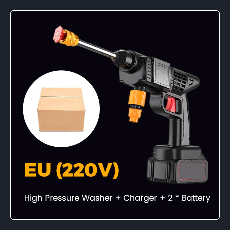 🔫 50% OFF NOW! ⚡ Multi-Function Portable Cordless High Pressure Washer – Powerful Jet, Rechargeable & Perfect for Car, Garden & Outdoor Cleaning 💧