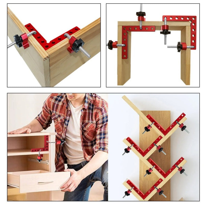 🔥 90° Positioning Support Kit with Right-Angle Clamps – Precision and Stability in Every Project 🛠️📐✨
