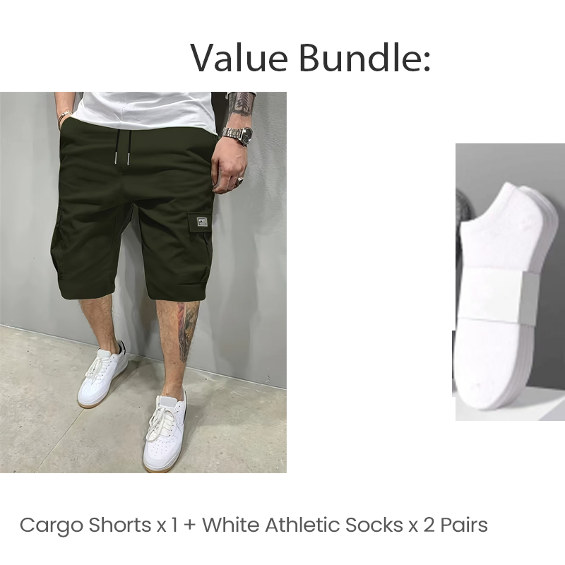 💐50% OFF ! Men’s Casual Cargo Shorts – Trendy Look & Versatile Style 🔥👖【Style at a Steal】