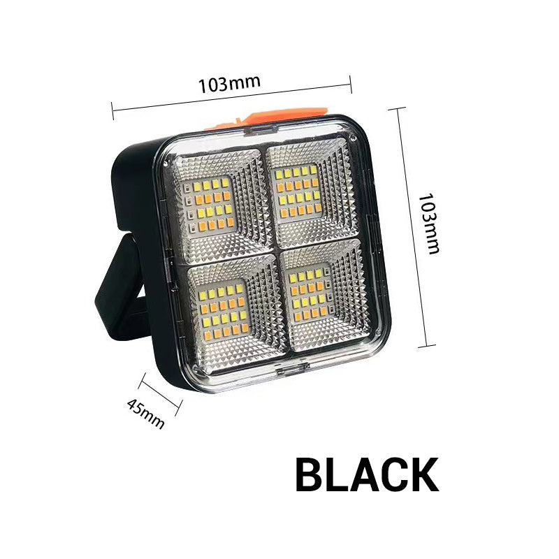 💡Portable Solar Work Light with 4 Lighting Modes🏕️