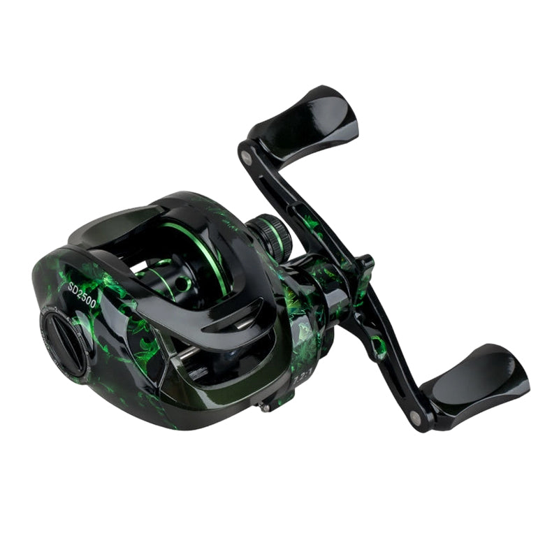 Advanced Baitcasting Fishing Reel with Drag Alarm & Precision Brakes