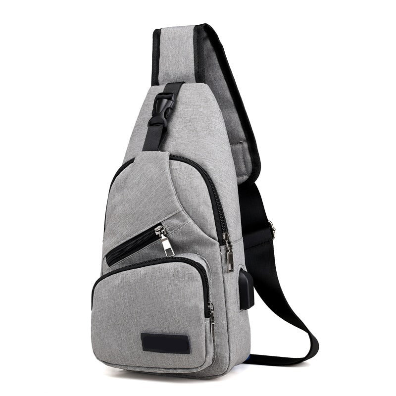 🎒 50% OFF NOW! ⛰️ Outdoor Sport Sling Pack – Multifunctional & USB port – Durable, lightweight – perfect for cycling, commuting or travel 🚴♂️✨