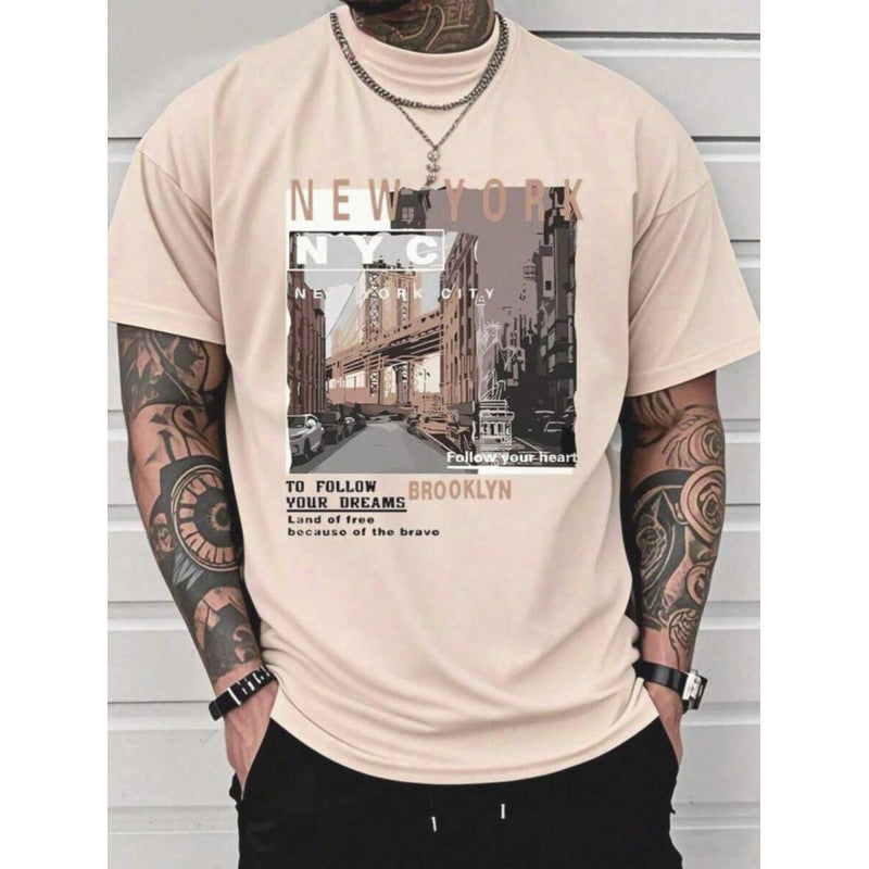 ๐ 50% OFF NOW! โฐ Urban Style New York City Short Sleeve Top โ Soft cotton, iconic NYC print & breathable โ perfect for casual days, travel or city-inspired looks ๐ฝ