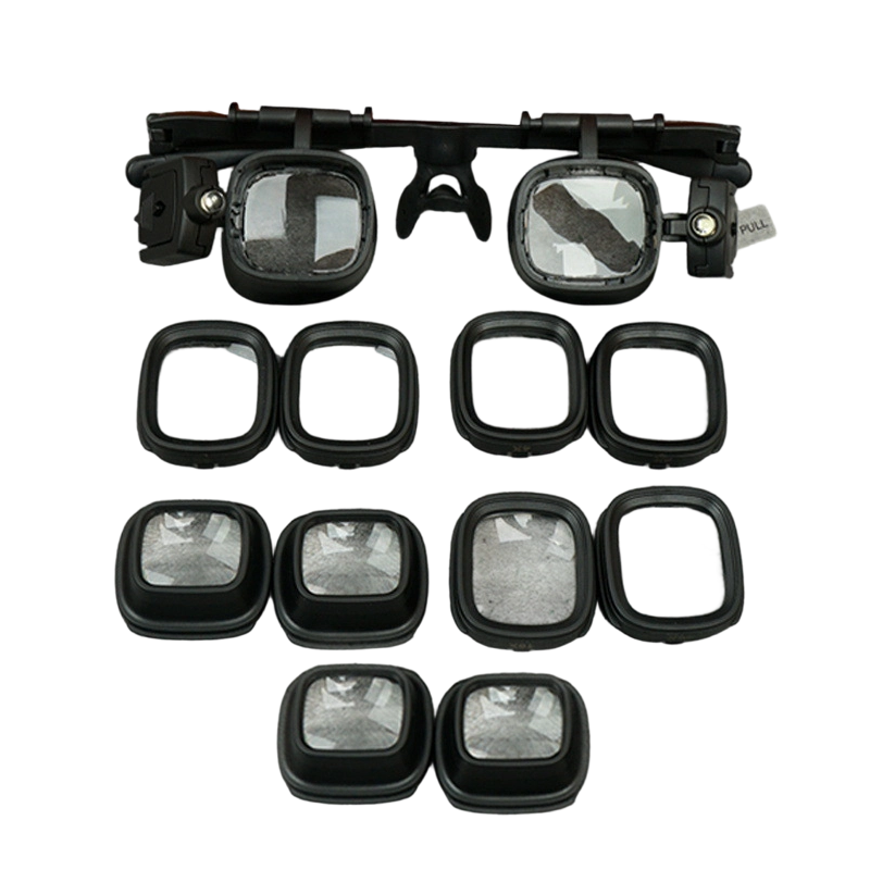 👓 LED Magnifying Glasses: Interchangeable 2X-24X Lenses, Dual Lights, Hands-Free