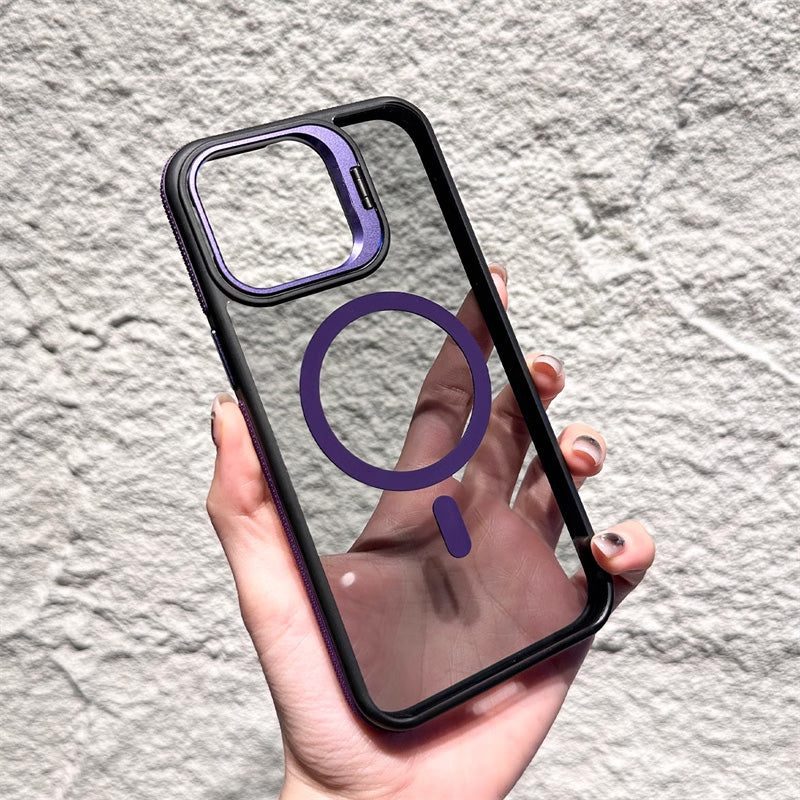 📢📢50% OFF !! ⏰Magnetic Phone Case with Lens Stand