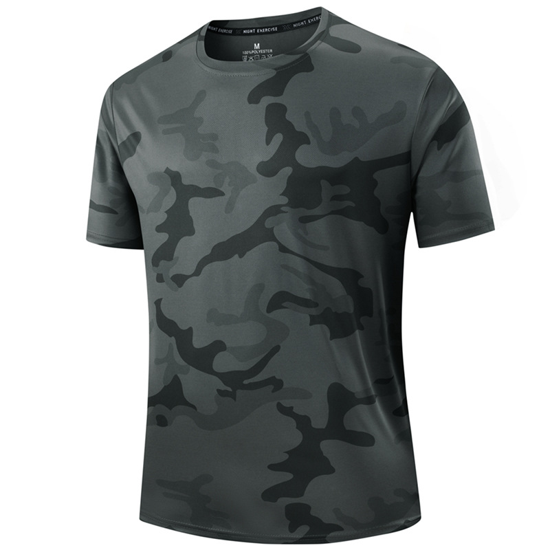 🏃♂️ 30% OFF NOW! 🌲 Men's Quick Dry Camo Sports T-Shirt – Moisture Wicking & Active Fit – Train in Style 💪