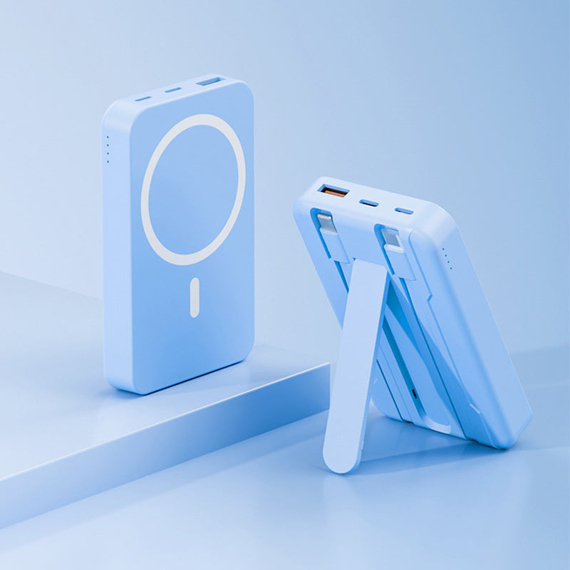 📢📢50% OFF !! ⏰Magnetic Power Bank with Stand and Fast Charging