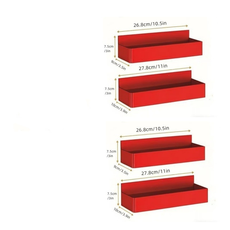 📢📢50% OFF !! ⏰Magnetic Refrigerator Storage Rack for Kitchen Organization
