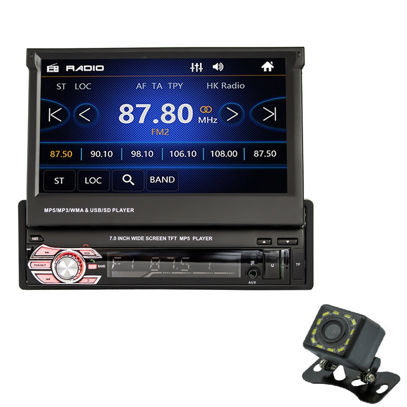 📢📢50% OFF !! ⏰7-Inch Retractable Bluetooth MP5 Car Player