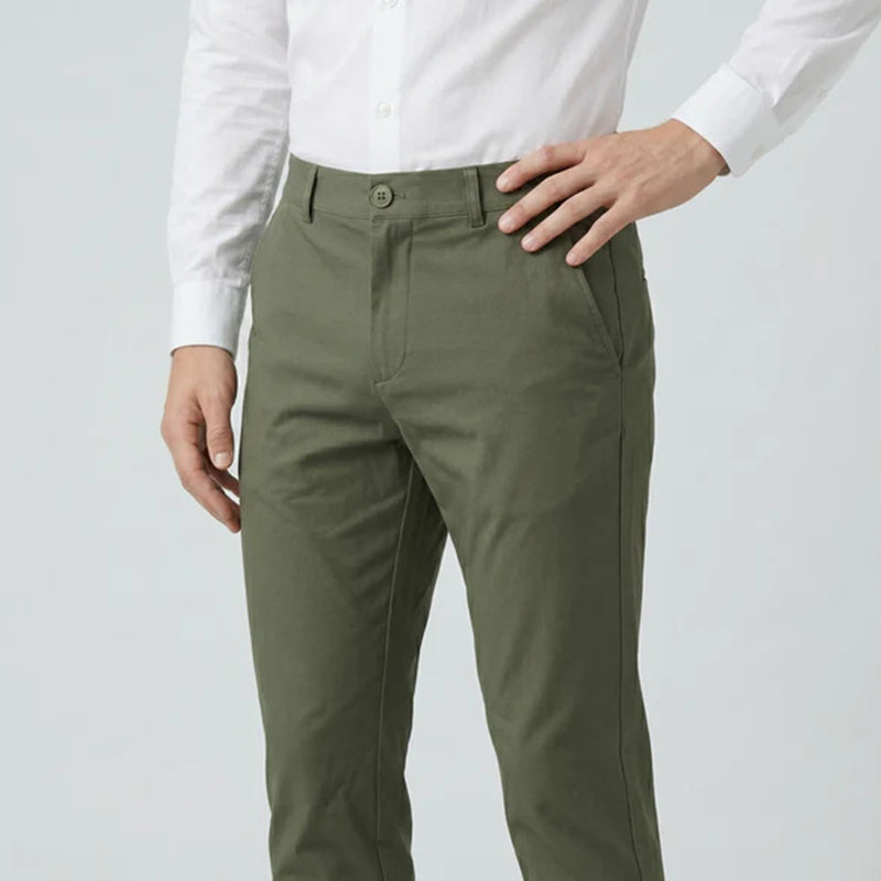 Men's Ultra-Stretch Slim Fit Trousers ๐ Sharp Look, Total Stretch โ Move Through Your Day with Ease โจ
