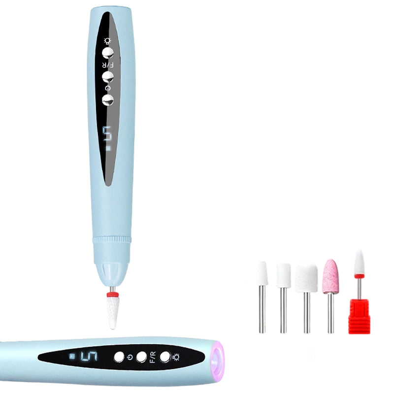 🔥New Hot Selling❤️🔥 2-in-1 Electric Nail Drill with UV Gel Light Portable Manicure Pedicure Kit