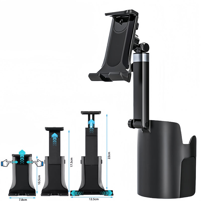 Stable Cup Holder Car Phone Mount