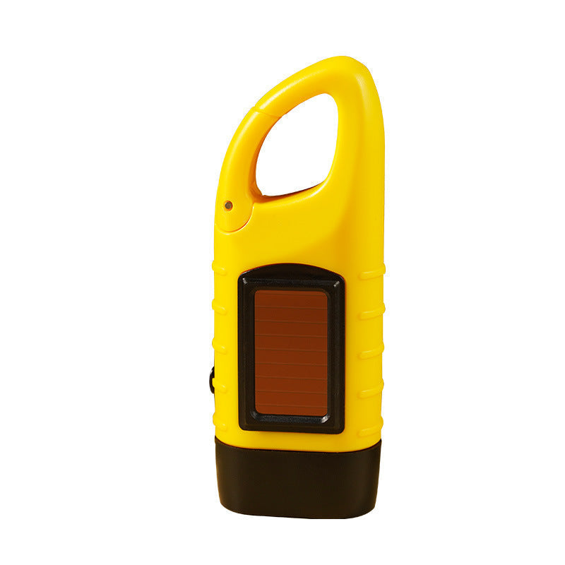 🔦50% OFF NOW! Stay Lit Anywhere! No-Battery Solar Crank Flashlight‑Hand Crank Emergency Torch, Solar Powered Survival Light for Camping, Hiking & Power Outages