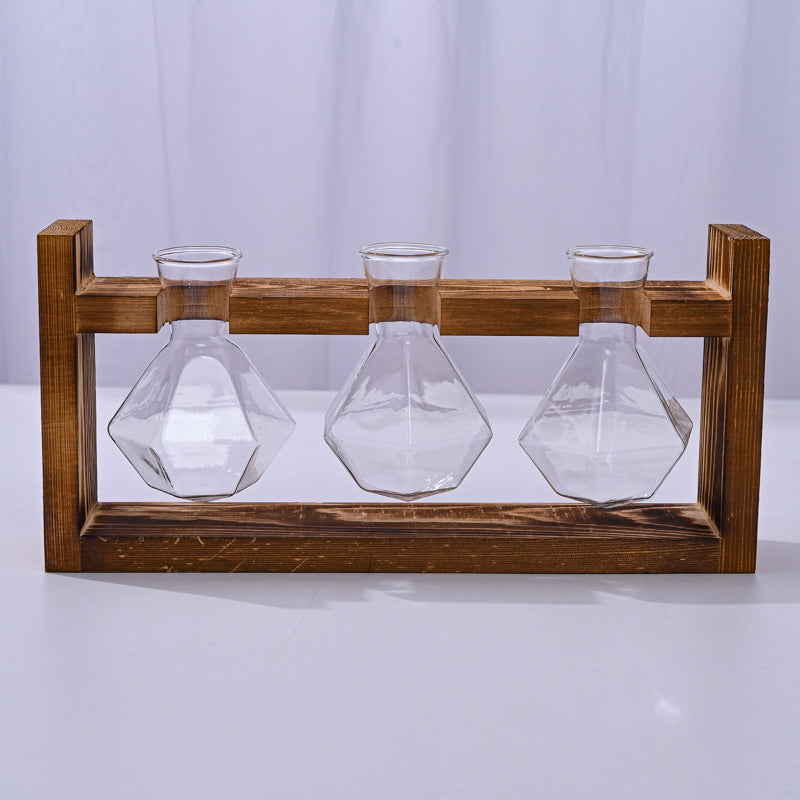 Minimalist Glass Vase for Desktop