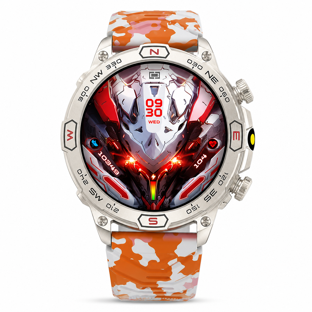 ⏳Limited-time 50% off⏰Rugged Smart Watch with Bluetooth Call & Health Monitor⌚⛰️