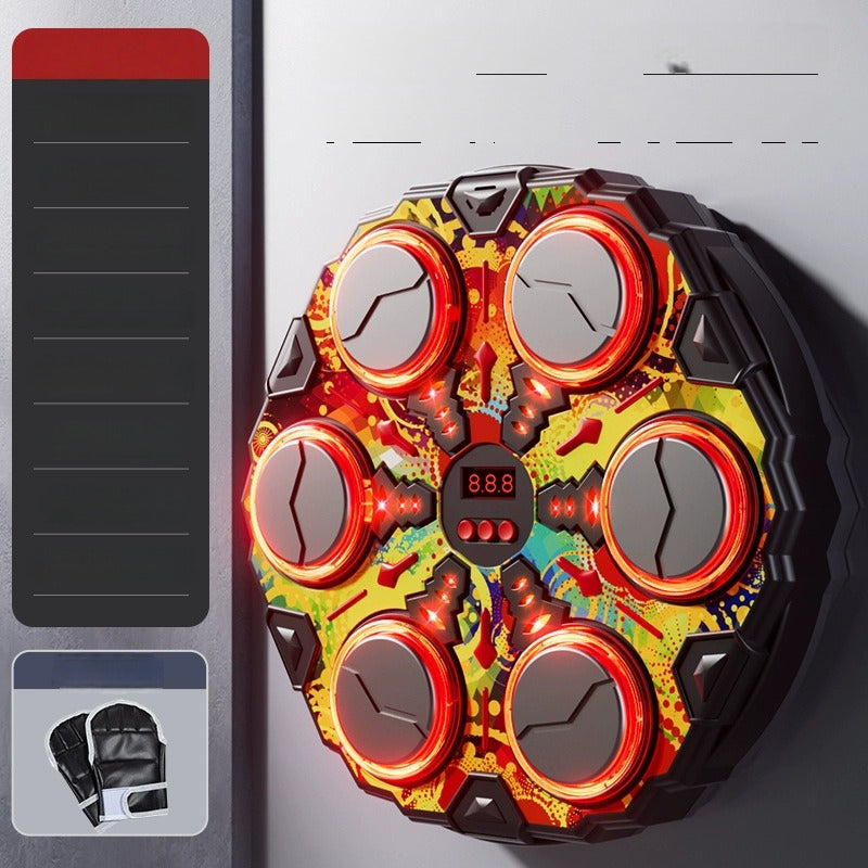 🥊 LIMITED-TIME 50% OFF! ✨ Interactive Smart Music Boxing Machine – Light Game, Beat Sync, Wall Mount