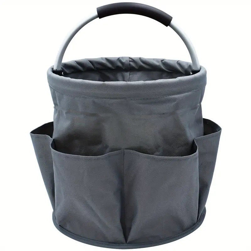 🌳 Foldable Storage Basket with Pockets – 50% OFF! Premium fabric, easy collapse design, 28x28cm – organise garden tools, snacks & essentials. 🌟