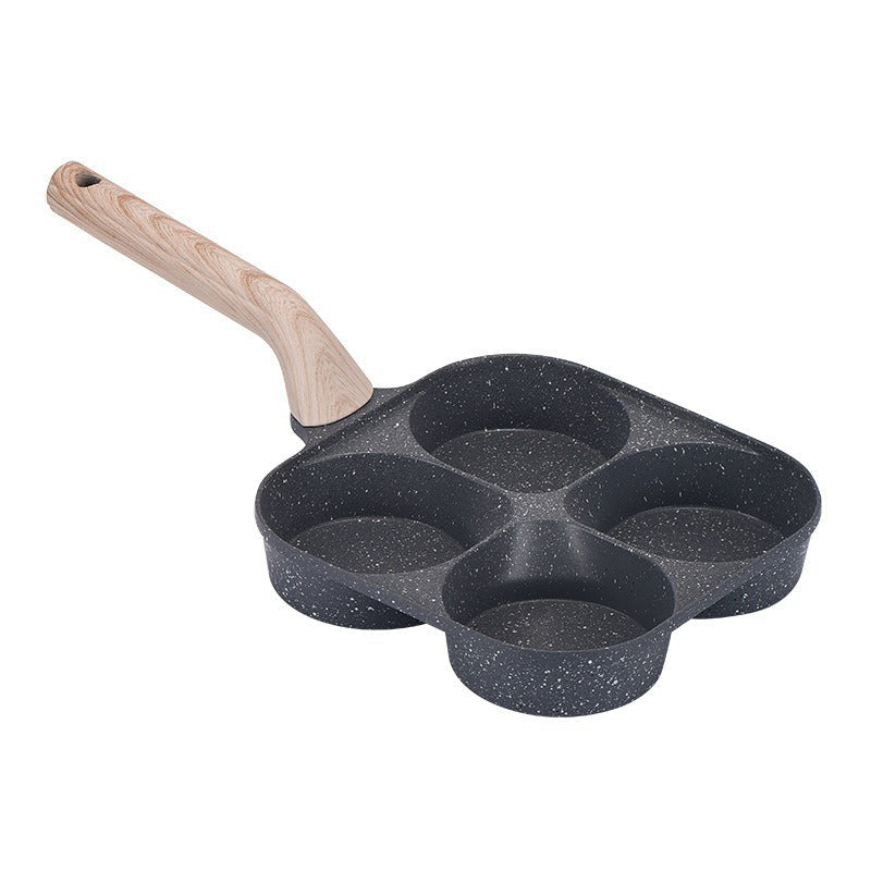 4-Cup Divided Non-Stick Frying Pan For Breakfast