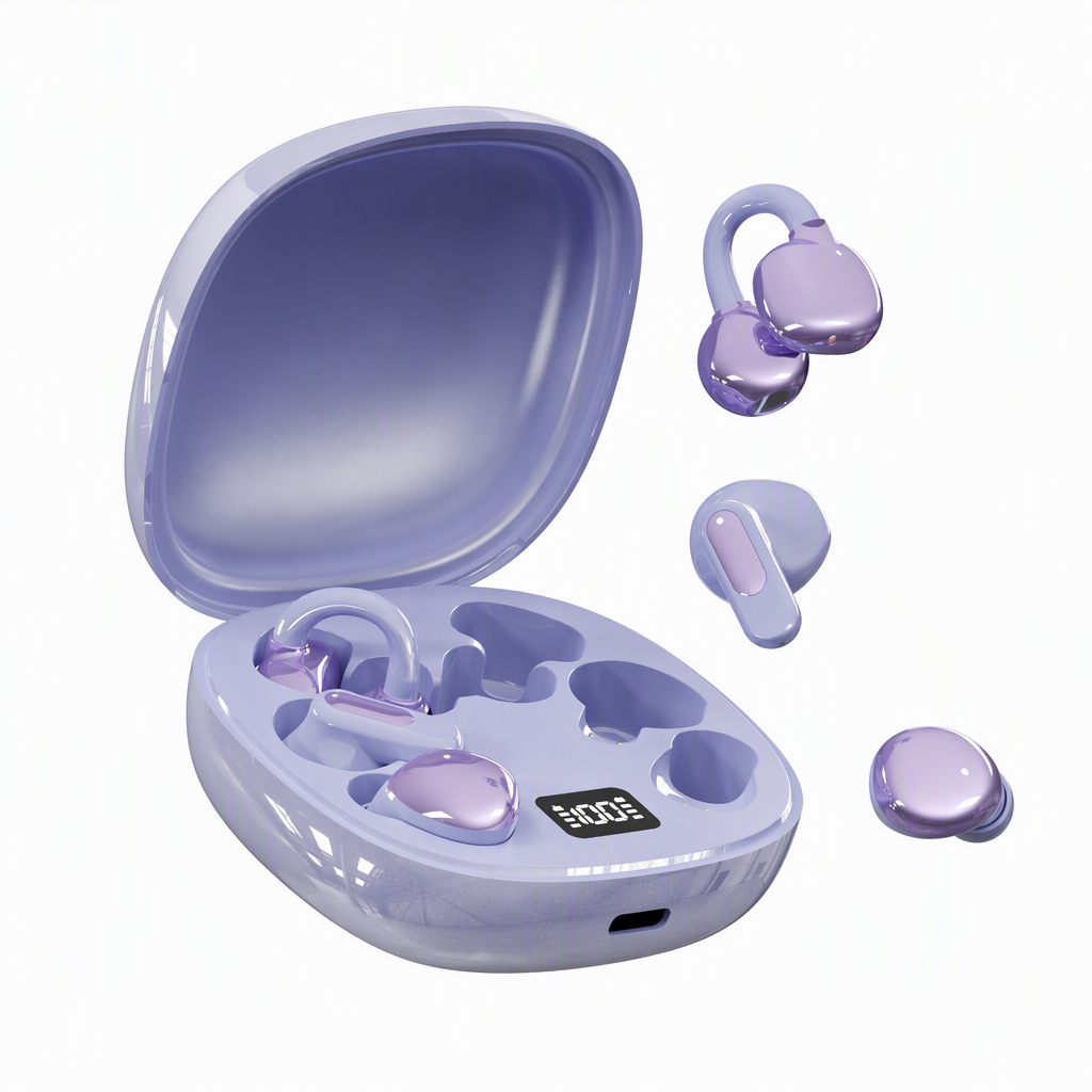 🎧✨ 3-in-1 Bluetooth Headset – 50% OFF! Sports clips + mini sleep buds, ergonomic fit, compact case – one set for workouts & deep sleep. 😴