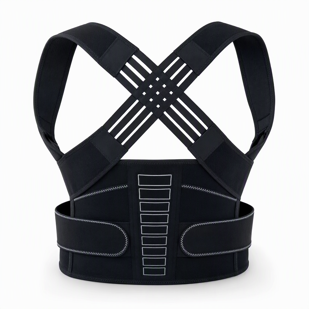 📢50% OFF! 🧍 Adjustable Back Posture Corrector for Adults