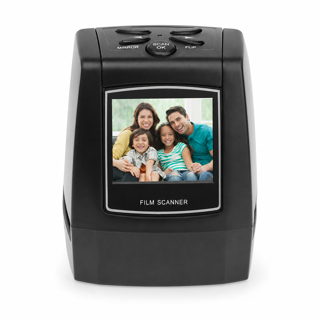 Portable 35mm 135mm Film Scanner with 2.36 Inch LCD Screen for Negatives and Slides