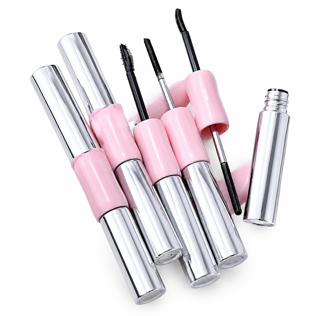 Double Ended Waterproof and Lash Primer for Lengthening Curling and Volumizing Smudge Proof Natural Eye Makeup