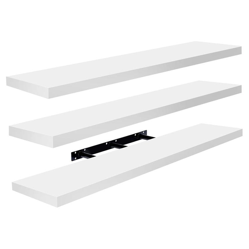 🪵Sorbus Floating Shelves for Wall, 3 Pack ExtraLong Shelving