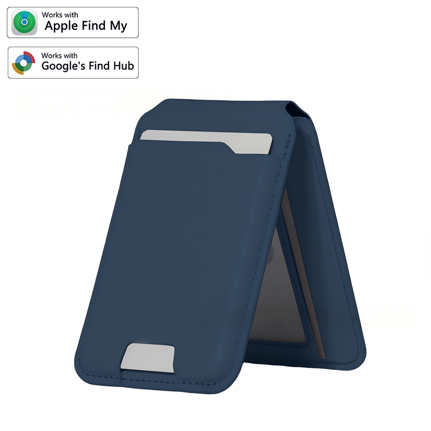 🔥50K+ SOLD!🔥Smart MagSafe Wallet Made of Genuine Nappa Leather – with Apple Find My™ & Google Find Hub™, RFID Protection, and Wireless Charging.