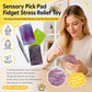 🔥50% OFF NOW!🧩 Rectangular Picking Fidget Toy – Anxiety Relief Tactile Plucking Sensory Toy with Metal Tweezers for Stress & Habit Relief