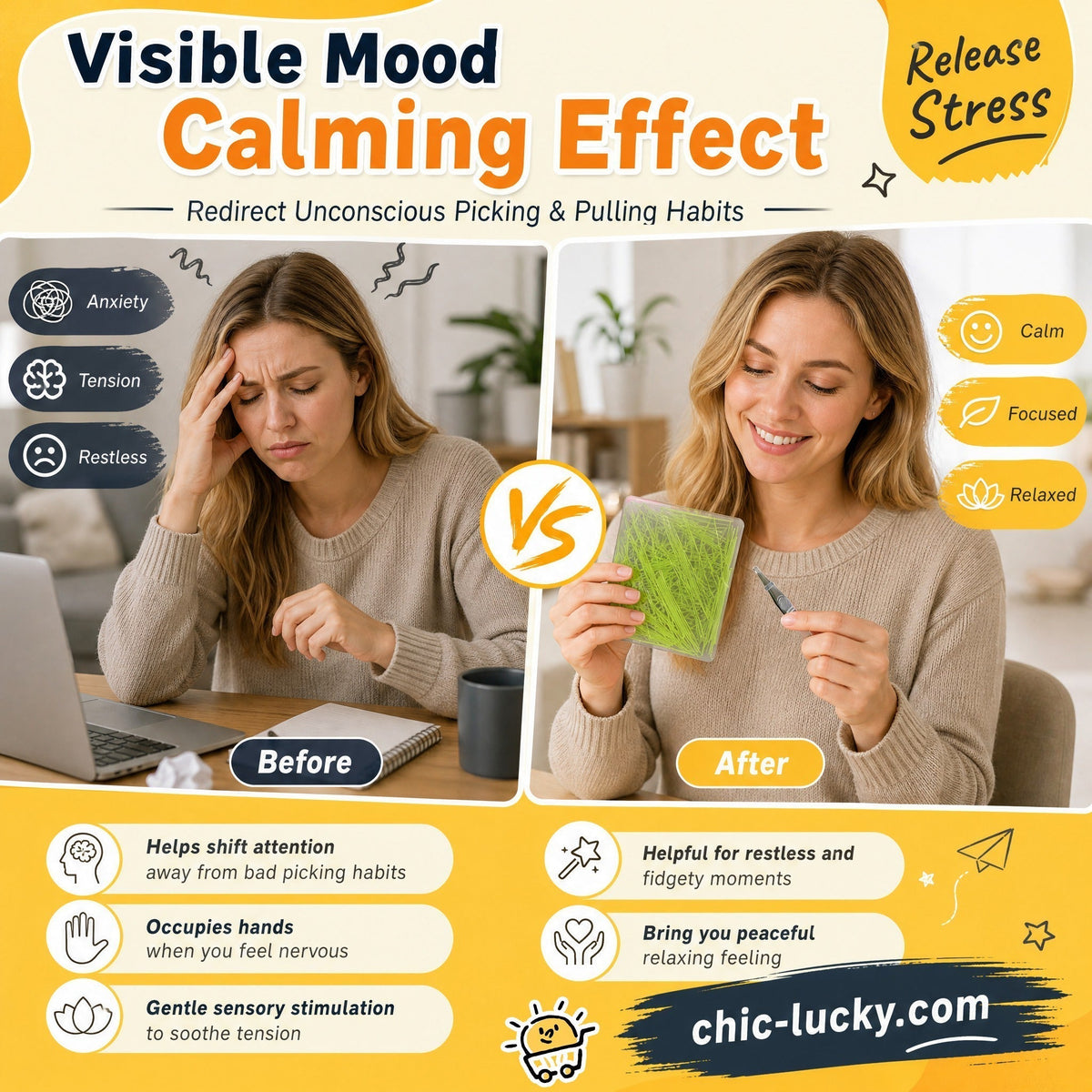 🔥50% OFF NOW!🧩 Rectangular Picking Fidget Toy – Anxiety Relief Tactile Plucking Sensory Toy with Metal Tweezers for Stress & Habit Relief