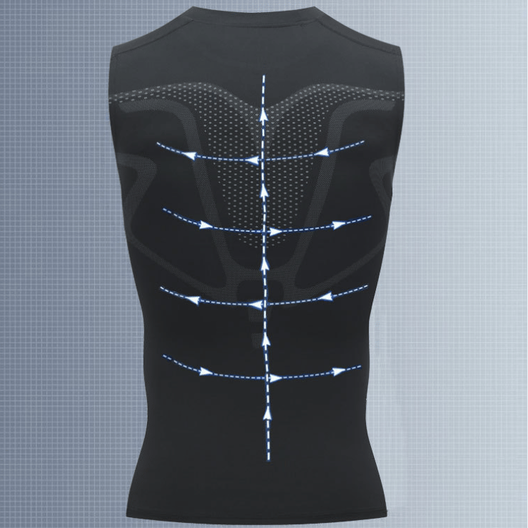 🔥50K+ SOLD💥Ionic Shaping Vest – Cooling compression, smooths belly & love handles. Invisible under shirts. Feel confident again!💪✨