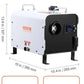 8 kW diesel heater, 12 V/24 V all-in-one diesel air heater, Bluetooth app control, remote control and display, CO alarm, rapid heating