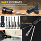 📢📢50% OFF !! ⏰ 1/4" Hex Shank Socket Converter – 1/2" to 1/4", Quick Release ⚙️