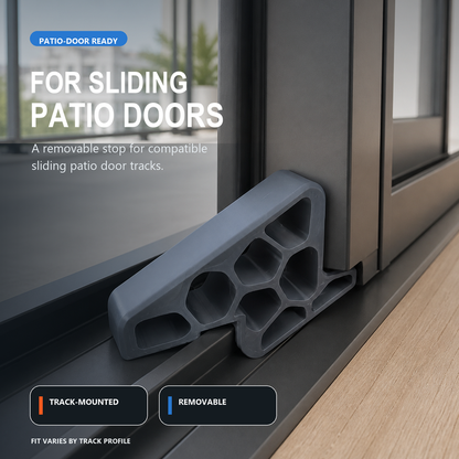 📢📢50% OFF !! ⏰🎁🚪✨ Less Slamming--Secure Track Door Stop