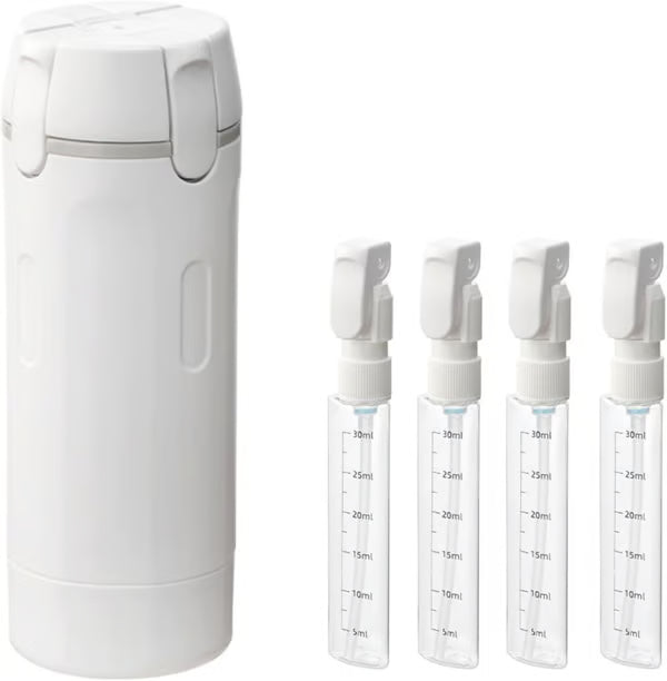 🧴 49% OFF NOW! 🎉 4-in-1 Travel Dispenser Bottles – Leak-Proof, Refillable & TSA Approved ✈️📦