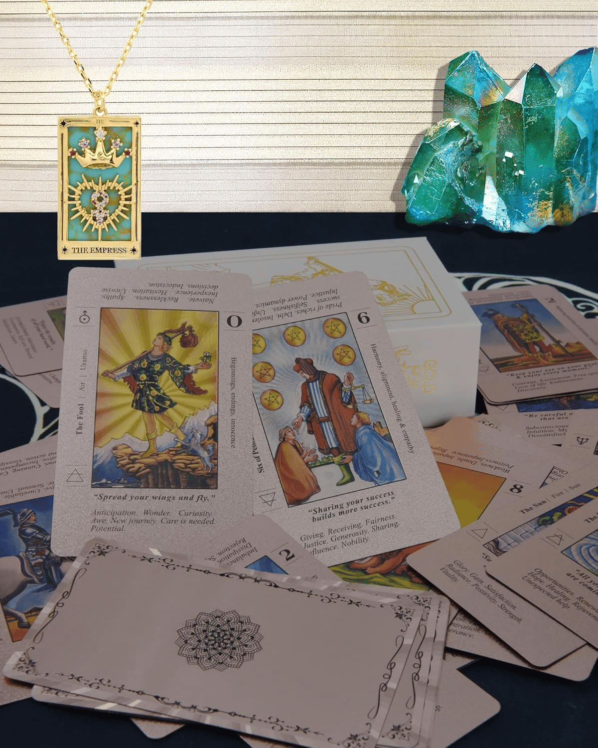 🔮 50% OFF NOW! ✨ Witchy Cauldron Tarot Card Set – Rose Gold Accents, Complete Guide Book & Velvet Pouch 🎴📖