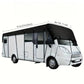 🎃LIMITED-TIME 50% OFF! 🚐Caravan & Motorhome Roof Cover – 210D Oxford with Secure Adjustable Straps