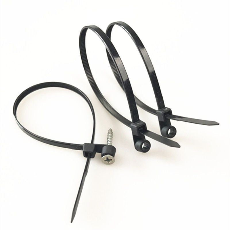 🧷 Buy More Save More🔥 Screw Hole Cable Ties✨