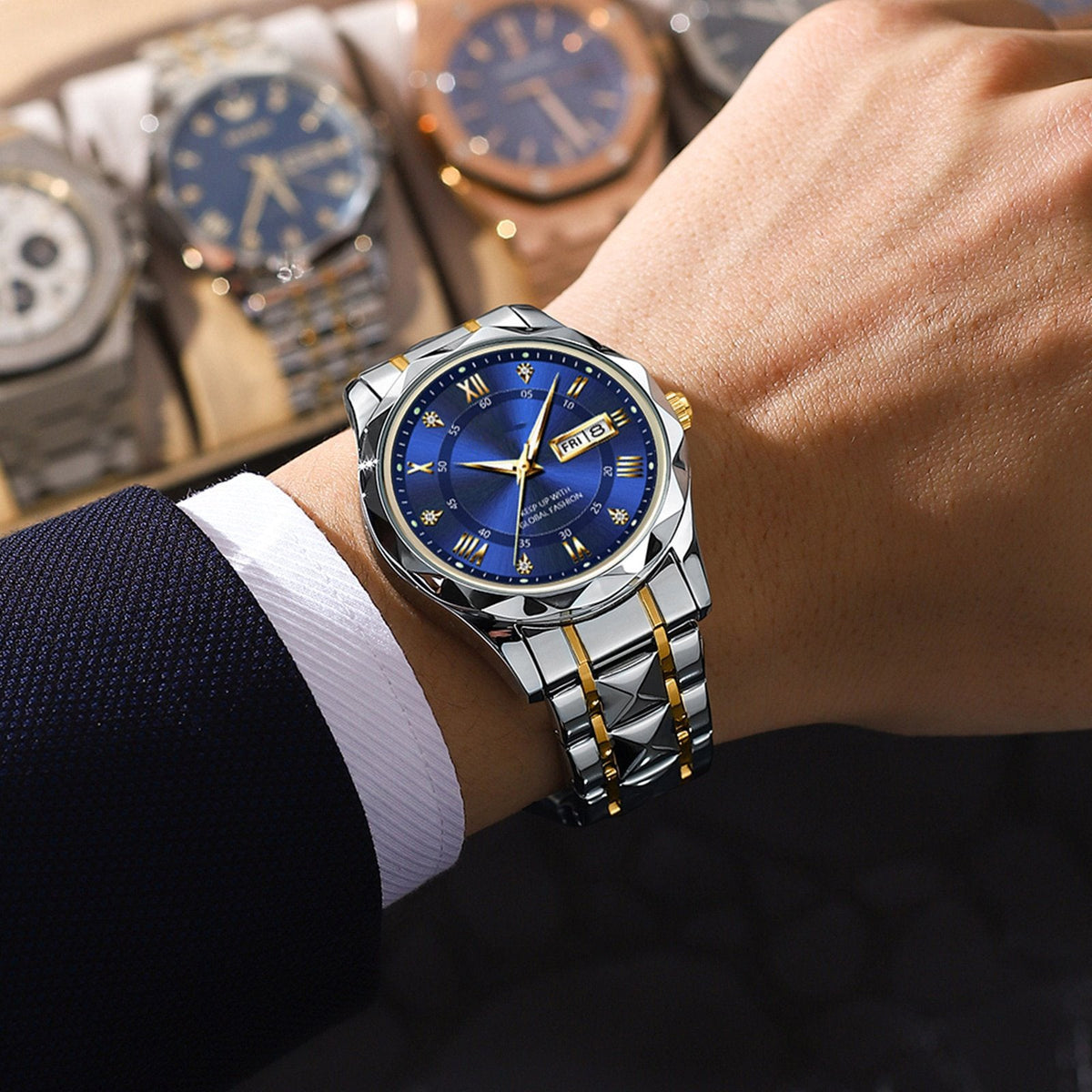 📢📢50% OFF !! ⏰Waterproof Top Brand Luxury Man Wristwatch With Luminous
