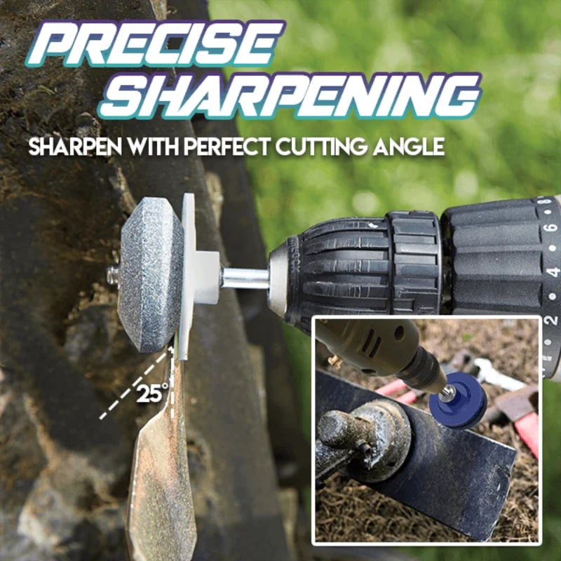 🌿 Lawn Mower Blade Sharpener | Drill Attachment